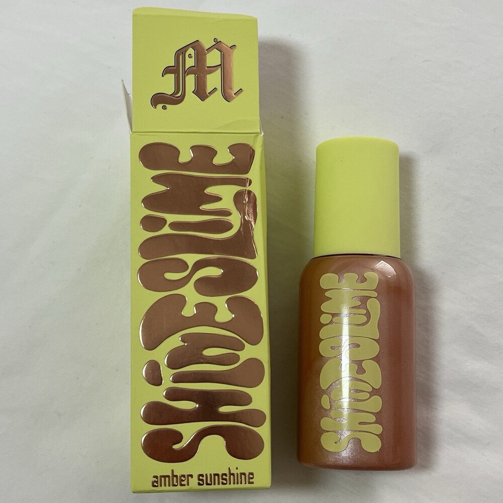 Made by Mitchell Shine Slime Glowy Body Gel Highlighter Amber Sunshine NWB